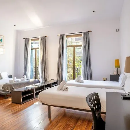 Apartament Comfortable And Huge 4bd - 2bth Rambla Catalunya *