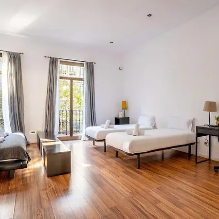 Comfortable And Huge 4bd - 2bth Rambla Catalunya Appartement Barcelona